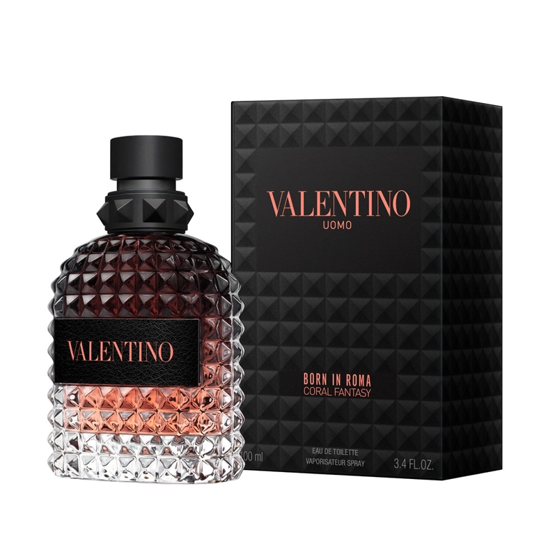 VALENTINO UOMO BORN IN ROMA CORAL FANTASY EDT 100ML
